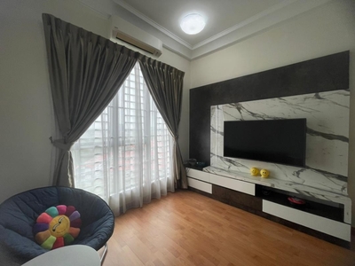 Platino Serviced Apartment @ Tampoi 3 Bedroom Original 2 Bedroom / Kitchen table top and cabinet, hood & hob, grill
