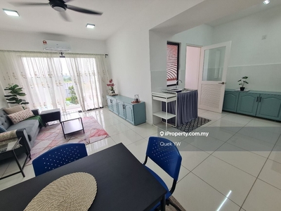 Pool Facing Fully Furnished Casa Bayu Apartment @ Cybersouth For Rent