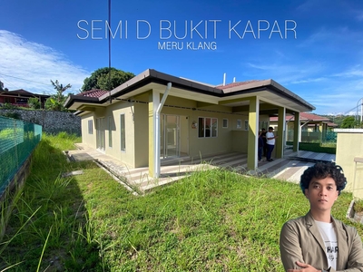 1,692sqft Semi-D at only RM457K in Bukit Kapar Meru 4 rooms & 3 bathroom