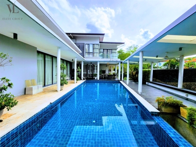 2 storey bungalow with pool