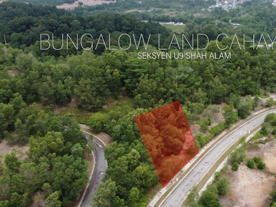 26,748sf Bungalow Land At Only RM1.98m In Shah Alam