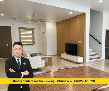 Citrine Lakehomes @ Nusajaya brand new fully furnished town house, lower floor unit