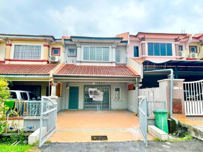 Facing Open Double Storey Terrace House Taman Prima Saujana Kajang