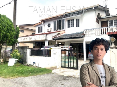 FOR SALE- 2 STOREY TERRACE INTERMEDIATE, FULLY EXTENDED TAMAN EHSAN KEPONG