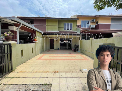 For Sale Double Storey Terrace Taman Bayu Permai, Rawang