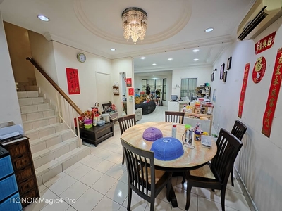 Freehold 3sty link house Taman Megah Kepong for SALE