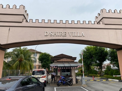 Partially Furnished D'Shire Villa Kota Damansara For Rent