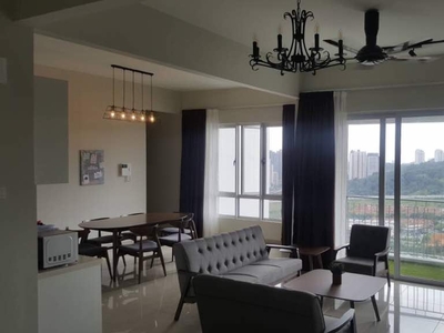 Villa crystal condo for rent, fully furnished, segambut