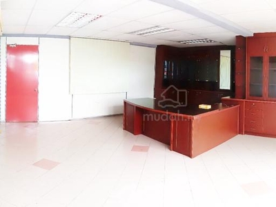 Office for Rent at Taman Sentosa Klang. Fully Renovated. Facing Road