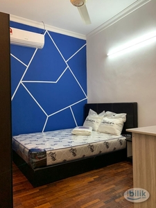 ⚠️Promotion Zero Deposit Near Help University, Subang Bestari Landed House, Fully Furnish Single Room With Aircond,
