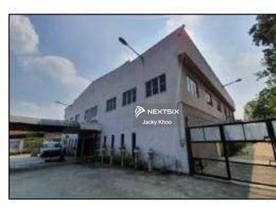 Malaysia Selangor Kampung Jawa, Klang 35 K Sqft Detached Factory / Warehouse cum 2 storey Office for Sale