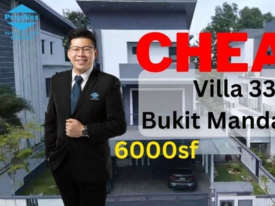Villa 33, Bukit Manda'rina, Cheras ,Kuala Lumpur 3 Stry Bungalow