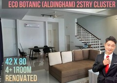 Eco Botanic (Aldingham) 2stry Renovated Cluster House-Sale