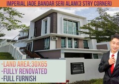 Imperial Jade Residenz,Bandar Seri Alam 3stry Corner(SALE)