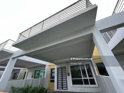 Freehold 22x70 sqft, 2 storey terrace, One Krubong, Melaka