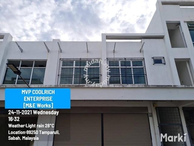 Metro Giling Double Storey Intermediate Shoplot For Sale Menggatal