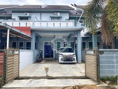 Rumah Teres 2 Tingkat Besar Fully Furnished Padang Rokma Wakaf Bharu