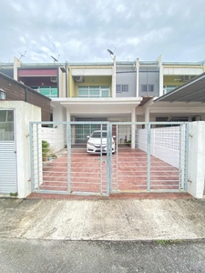 BELOW MARKET VALUE Double Storey Terrace House Taman Anggerik Permai Seksyen 29 Shah Alam For Sale