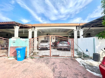 Booking RM1K Flexible Deposit Single Storey Terrace House at Jalan Tanjung Agas Section 30 Shah Alam For Sale