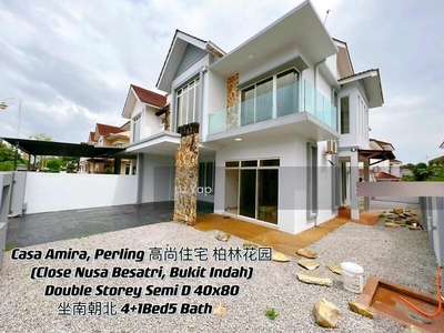 Casa Almyra, Taman Perling Semi D Nice Renovated for sale