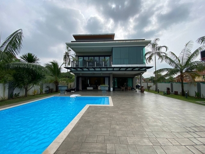 Double Storey Modern Bungalow Lake View Homes Taman Tasik Prima Puchong Selangor For Sale