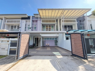 FACING OPEN, NICE ID, RENOVATED & FULLY FURNISHED Double Storey Terrace Type Chimes Bandar Rimbayu For Sale