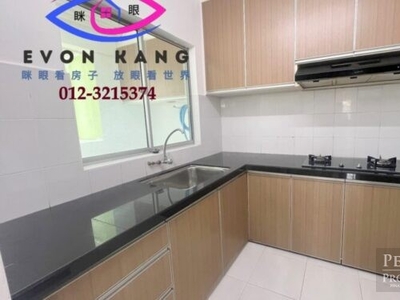 Jelutong Harmony View 700SF Partially Furnished Well Maintain Corner