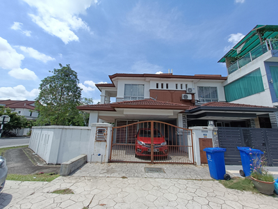 PRICE DOWN CORNER LOT Double Storey Terrace at Taman Alam Indah Section 33 Shah Alam For Sale