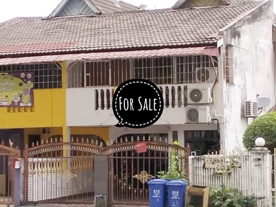 RENOVATED & FACING OPEN Double Storey Terrace Section 19 Shah Alam For Sale