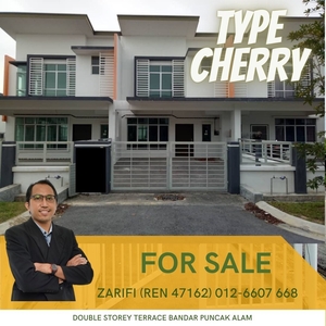 ❗❗ WORTH TO BUY Facing North East Double Storey Terrace Type Cherry Bandar Hillpark Puncak Alam for Sale ❗❗