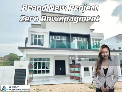 Skudai new project cluster zero down payment