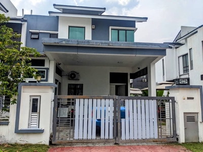 2-Storey Semi D House with Extended Kitchen @ D'Kayangan Shah Alam