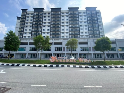 Below Market Rate !! Full Loan !! Anggerik Wira Apartment For Sale !! Hulu Langat !! Pulau Carey !!