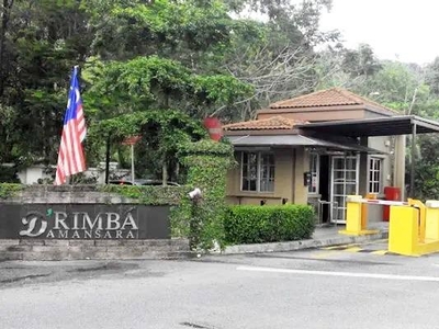 D'RImba Damansara Condo Semi Furnished Ground Floor To Sell