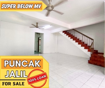 Taman Puncak Jalil 2 Storey For Sale !! Below Market Value !! Full Loan !! Sri Petaling !! OUG !!