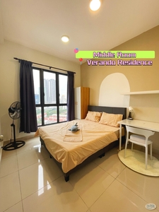Modern Cozy Fully Furnished Middle Room at Verando Residence Petaling Jaya