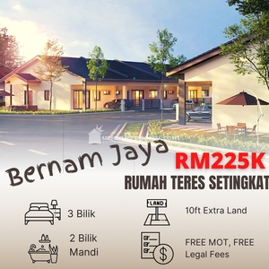 Terrace House New Launch at Bernam Jaya