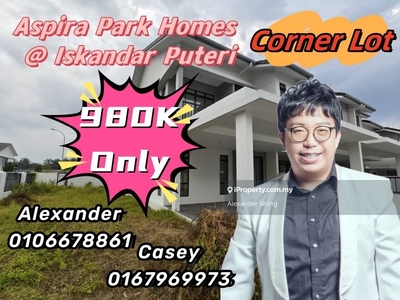 2 Storey Corner Lot Aspira Park Homes Iskandar Puteri