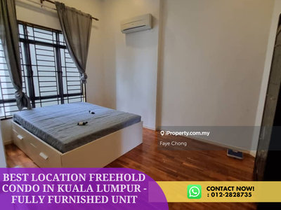 Best Location Freehold Condo In Kuala Lumpur - Fully Furnished Unit