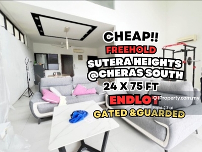 C H E A P Sutera Heights @ Cheras E N D L O T house renovated guarded