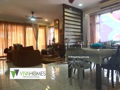 End Lot Freehold Double Storey Kemuning Bayu terrace house for Sale