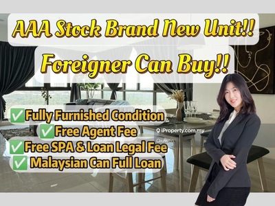 For Sale Aaa Stock Brand New Unit Foreigner can buy with fully furnish