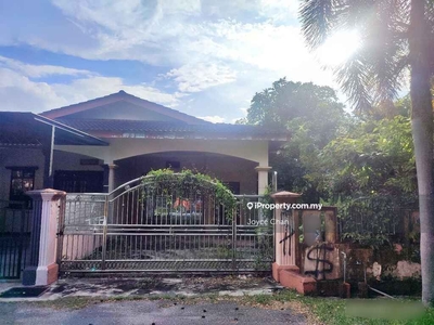 Freehold 1 Storey Terrace House, Corner Lot - Tangkak, Johor