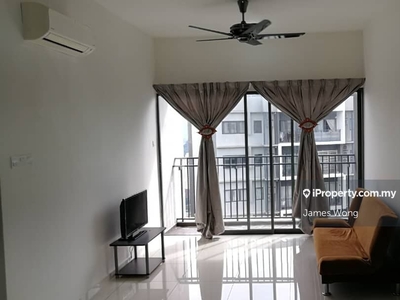 High floor !! Well maintained and clean unit !!