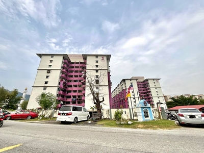 LOW COST Apartment Blok Kenanga Taman Tun Teja Rawang Selangor