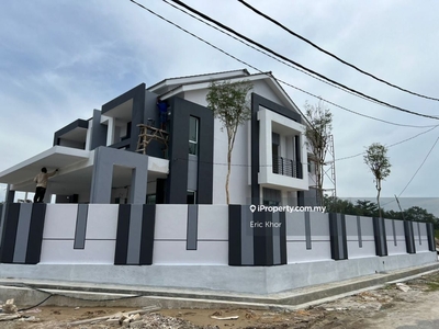 New Double Storey Terrace house Lahat Ipoh Perak for sale