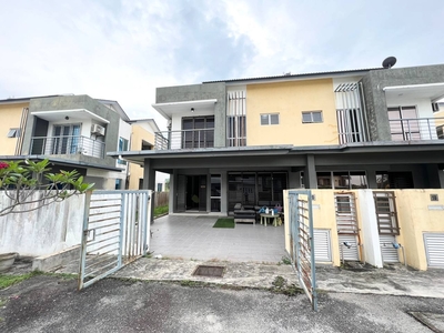 PARTIAL FURNISHED 2 Storey Semi Detached House Taman Delima Jaya Dengkil Sepang FOR SALE