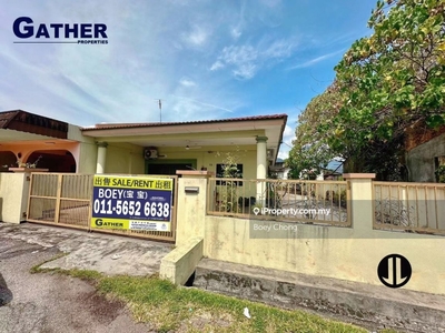 Single Storey Semi D House For Sale Located at Lim Garden