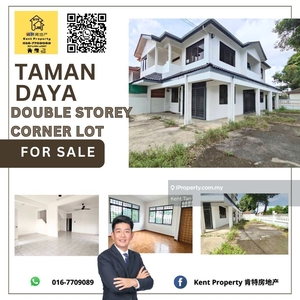 Taman Daya Corner Lot for Sale
