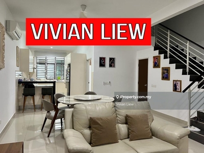 Double Storey Landed House Rent Full Furnished Bayan Lepas Near Airpor